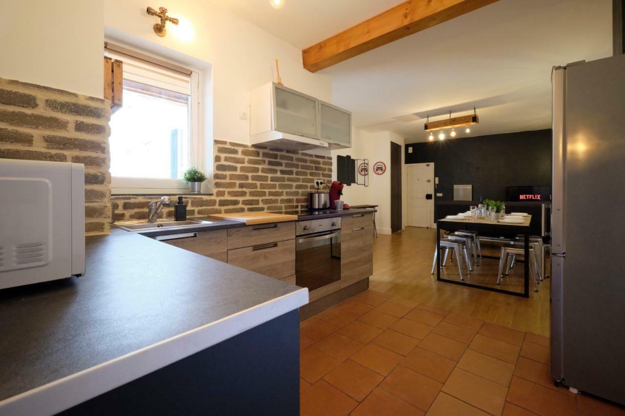 Melina - Appartement Dans Les Remparts De La Bastide Avec Parking Et Terrasse Каркасон Екстериор снимка